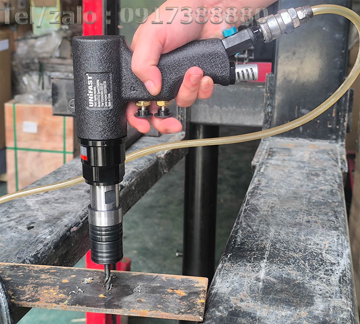 Máy làm ren khí nén cầm tay AT-312